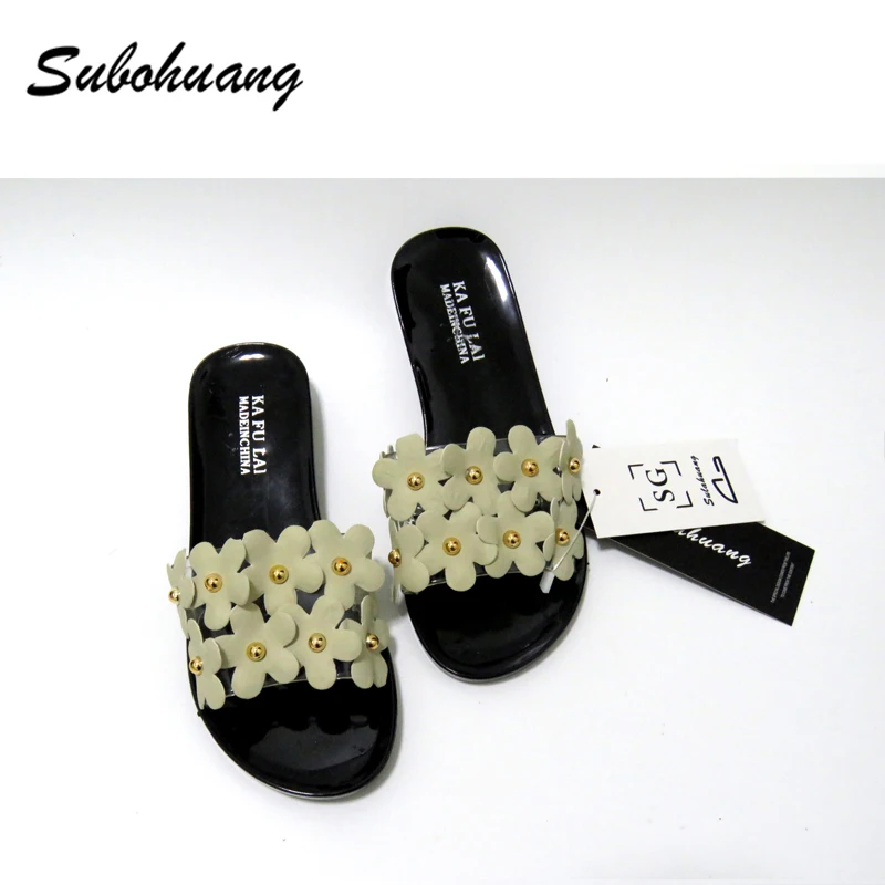 Горячая Распродажа 2017 года летние с открытым носком цветочным принтом Для женщин