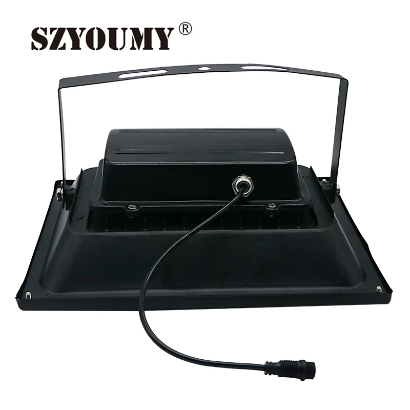SZYOUMY Новые поступления светодиодный солнечный пульт дистанционного прожектор светильник 100W Светодиодный прожектор светильник Водонепроницаемый аварийного уличное садовое освещение IP66