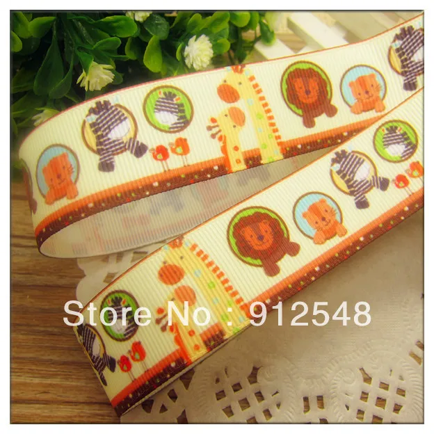 

Бесплатная доставка, корсажная лента с принтом животного, 1 дюйм, 25 мм, аксессуары для одежды, лента для волос, mdxd010