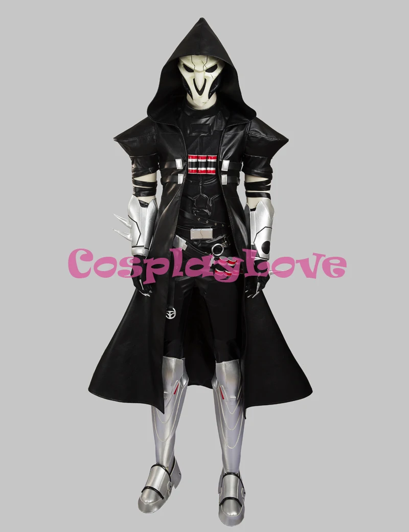 

Reaper Cosplay Costume Halloween Party Outfit Game 76 Soldier Cos