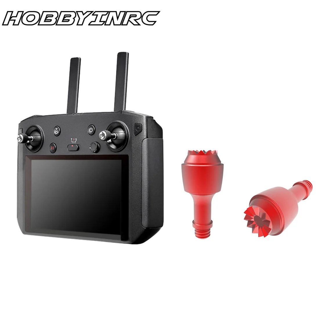 Joystick 3 Для dji SMART контроллер серии Силиконовый защитный чехол солнцезащитный капюшон Casefor DJI MAVIC 2 Smart контроллер части-черный - Цвет: Joystick 3