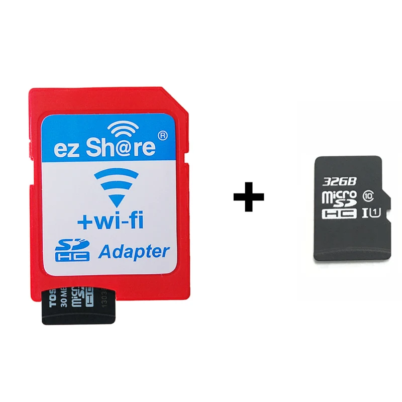 add 32gb tf card Горячая Распродажа беспроводной WiFi TF Micro SD на SD адаптер камера карта памяти Поддержка 8 ГБ 16 ГБ 32 ГБ карта памяти Micro SD ридер - Емкость: add 32gb tf card