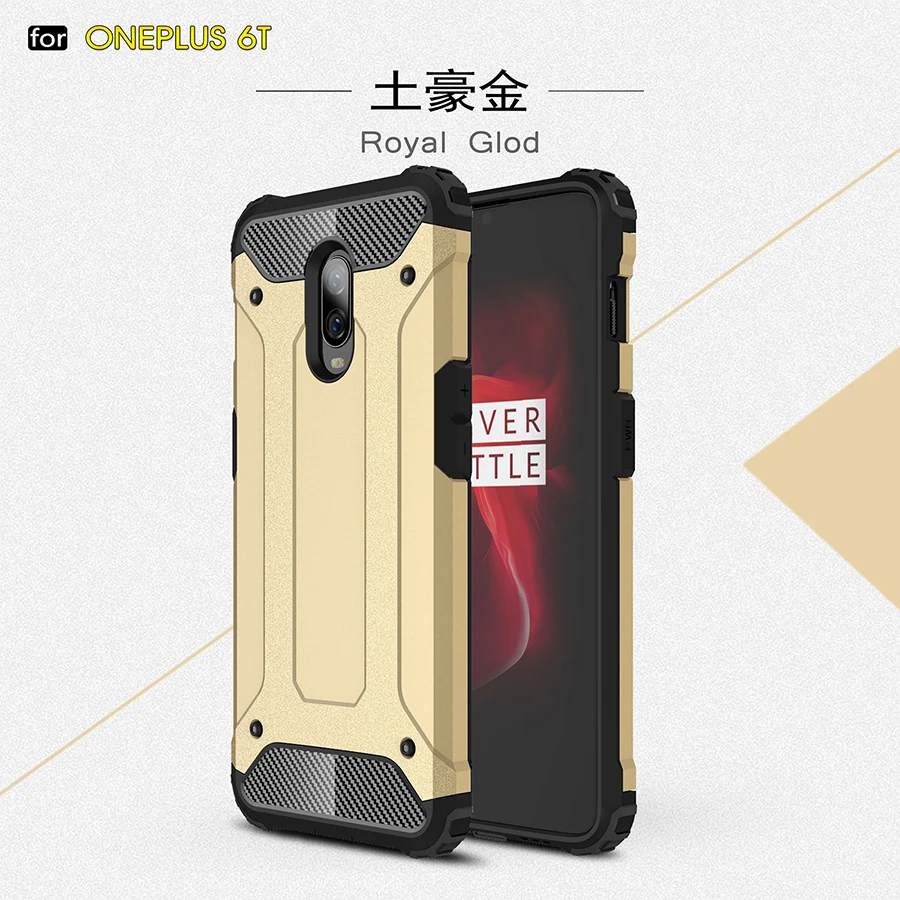 Чехол RIJOW One Plus 6T для OnePlus 7T Pro чехол-накладка на заднюю панель из поликарбоната+ ТПУ чехол для телефона One Plus 6 1 Plus 7 Pro чехол s