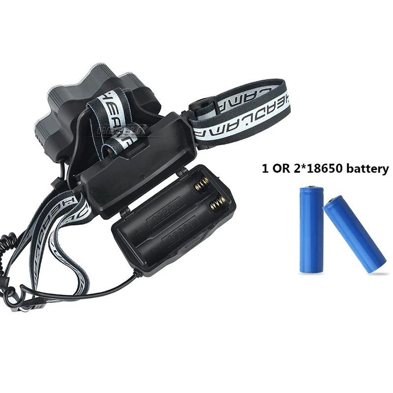 Головной фонарь повышенной яркости с SOS свисток USBheadlight 18650LED фонарик переднего