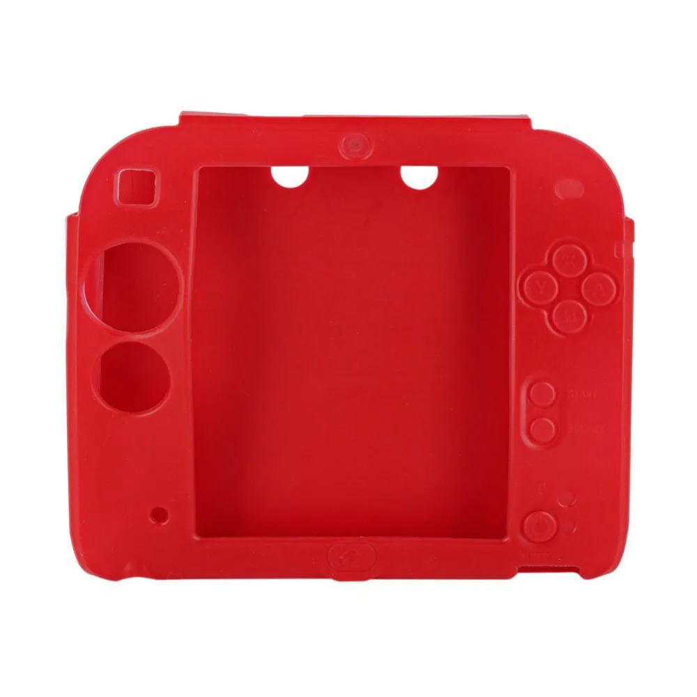 Soft Silicone Handheld Console Protector Skin Cover Case Anti-shock Game Player Protective Shell For Nintendo Nintend 2DS | Электроника