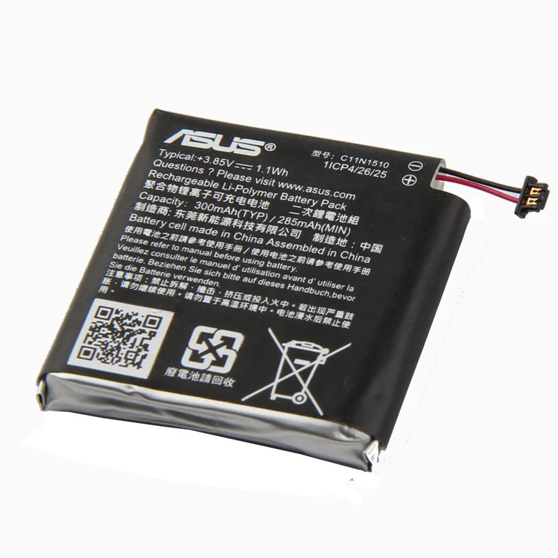 Оригинальный аккумулятор для часов ASUS C11N1510 Asus 300 мАч|Аккумуляторы мобильных