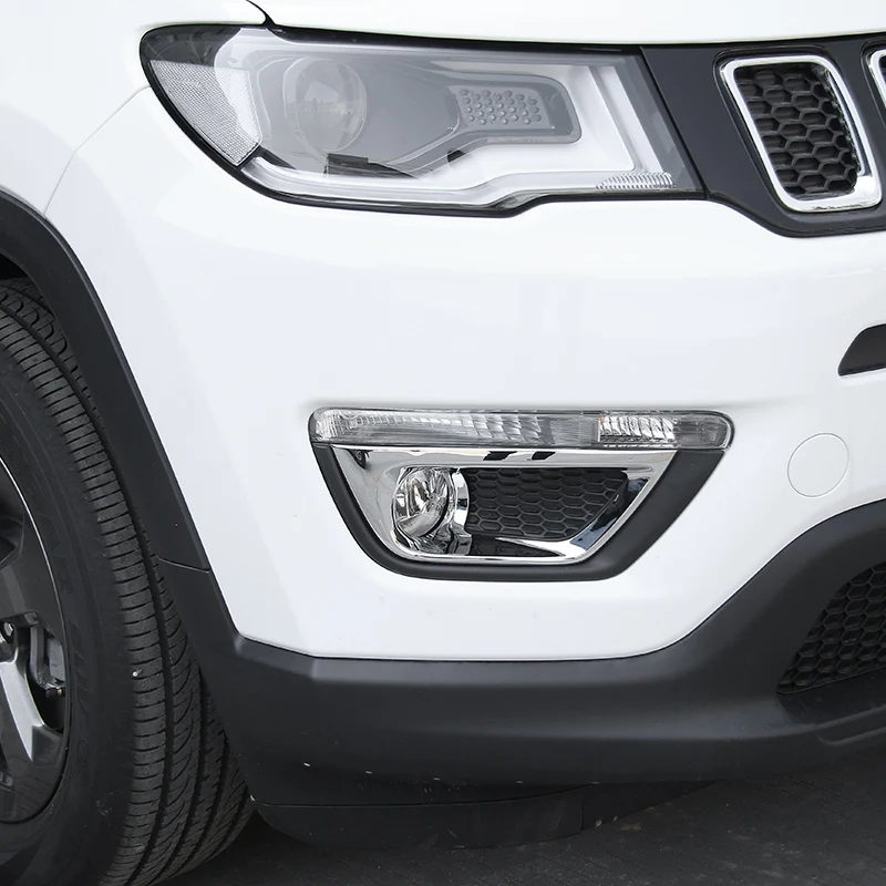 Внутренние молдинги SHINEKA для Jeep Compass 2017 + Стайлинг автомобиля передняя