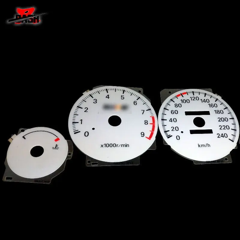 DASH EL Glow Gauge Для Galant V6 1995 обратное свечение белое лицо голубое зеленое