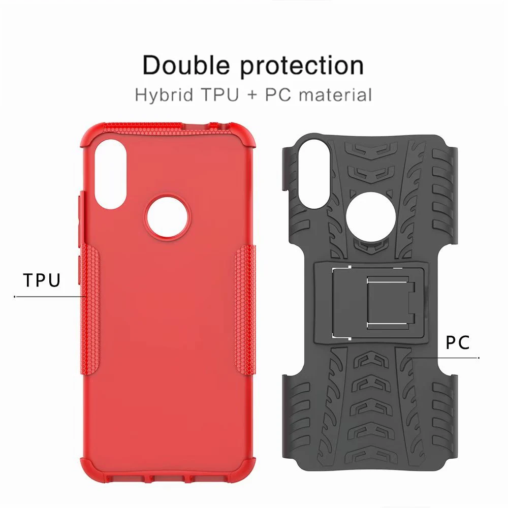 Гибридный чехол Micgita для Xiaomi Redmi 7/Redmi Note7 Pro противоударный ПК + силиконовые чехлы