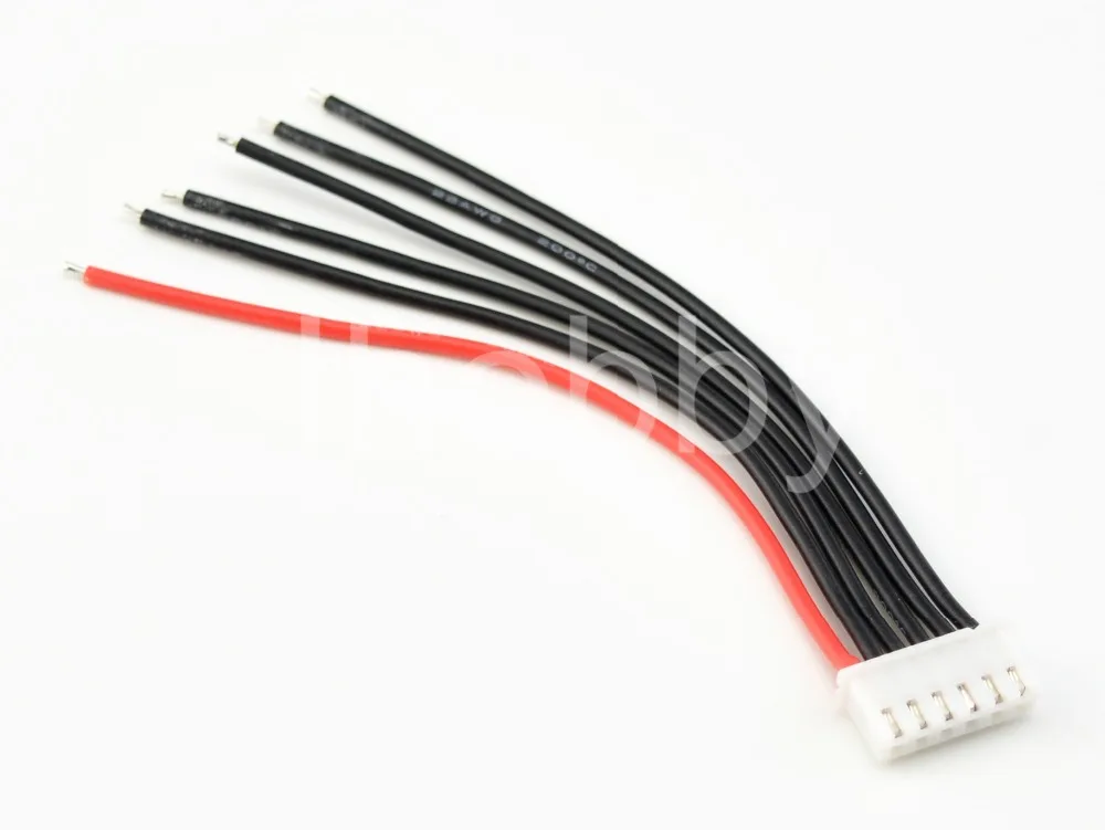 10 шт. см 100 мм RC Lipo зарядное устройство с разъемом 2s 3s 4s 5s 6s 22AWG кабель для IMAX B3 B6|lipo