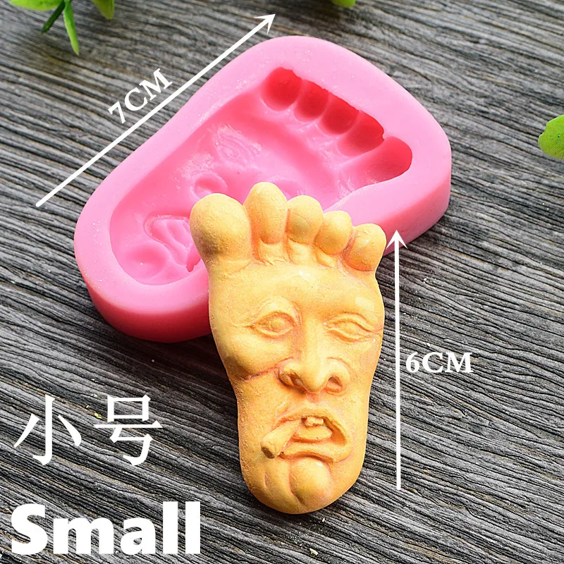 Хэллоуин ног монстра Форма Fondant (сахарная) торта Формы для выпечки инструменты