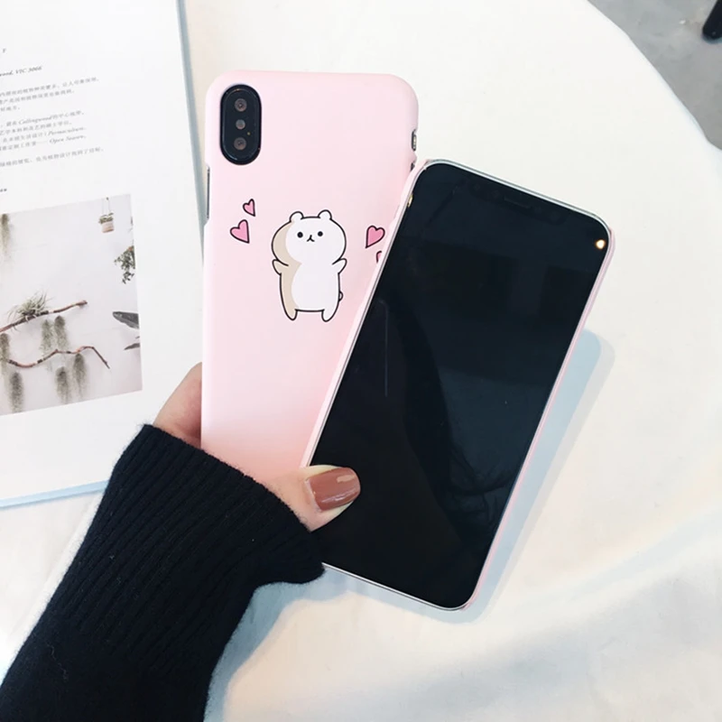 HOCAYU забавные Чехлы для мобильных телефонов с рисунками из мультфильмов Iphone X 6 6s