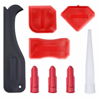 free shipping pro 8 pcs caulking tool kit sealant finishing tool high quality easy work sealant scraper sealant finishing tools