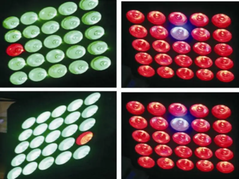 25x10 Вт RGBW 4в1 клуб DJ Дискотека LED сценическое освещение матричный луч движущаяся