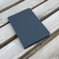 mirui a5a6 black paper hardcover notepad blank inner page portable small pocket notebook 100 sheets sketchbook stationery gift