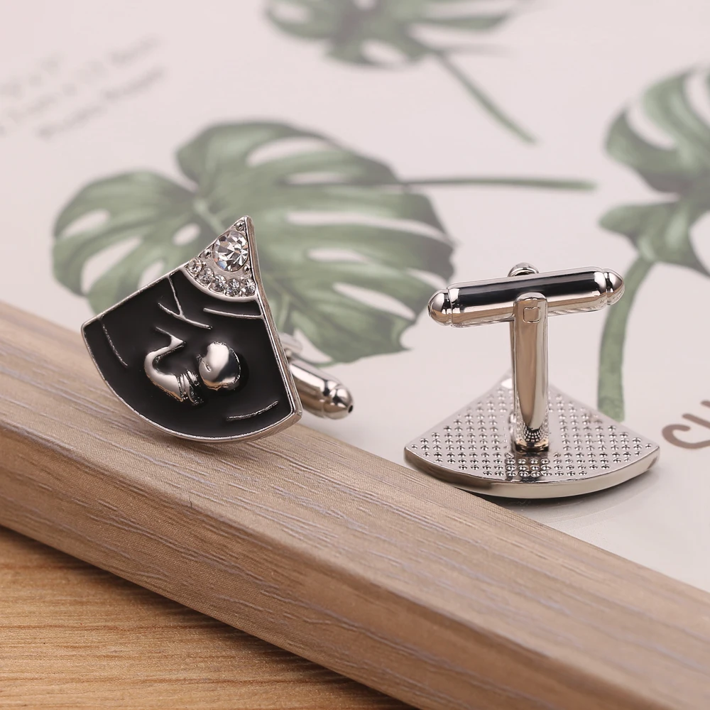 Модные медицинские B-mode запонки в форме беременности Маленькая детская манжета