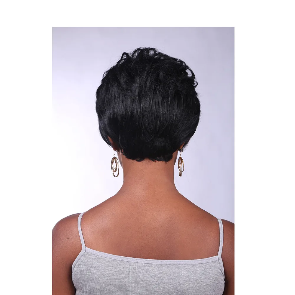 New Fashion Trend Short Wig For Black Women Natural Wigs Heat Resistant Synthetic Hot Sale |