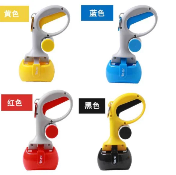 Pet Scoopers Picker 2 в 1 зажим туалет с мешок для сбора мусора от домашних животных удобный