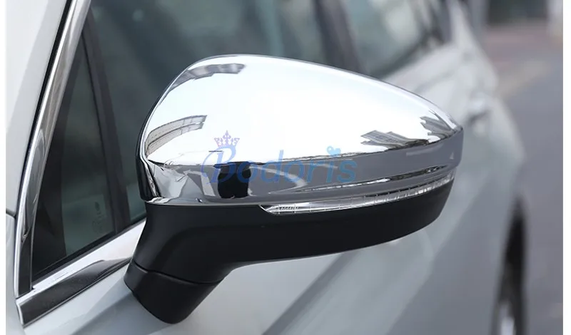 Для Volkswagen VW Tiguan L 2017 2018 хромированный автомобильный Стайлинг накладка на зеркало
