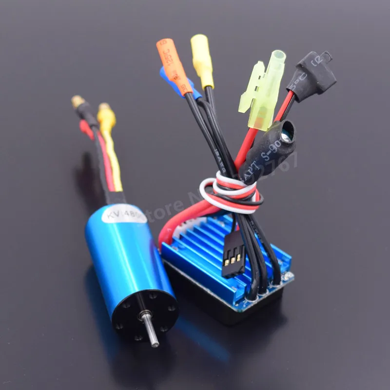 Мощный бесщеточный модифицированный комплект RC 2040 двигатель 1/18 кв &amp 35A ESC SBEC для