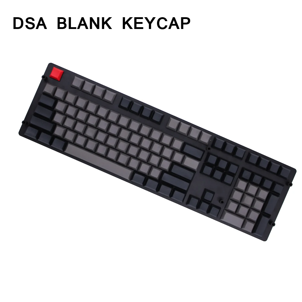 MP DSA 145 клавиши PBT пустая клавиатура цветная вишневая клавиша MX колпачки для