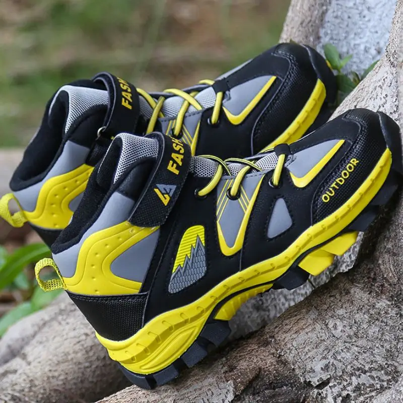 Tuyoki Small Size 31-40 Men'S Hiking Shoes Winter Keep Warm Add Fur Cotton Sports For Men Sneakers Outdoor Trekking | Спорт и