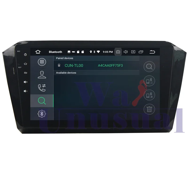 Wanuary 10 1 дюймов Android 9 0 автомобильное медиа центральное радио для VW Magotan 2016-2017 GPS
