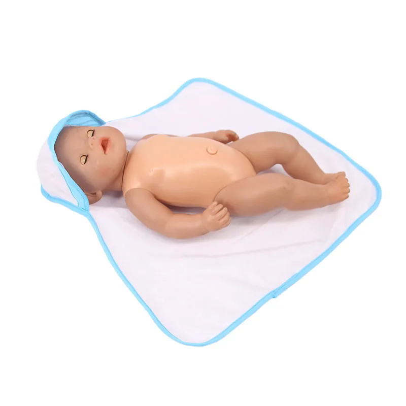 Банное полотенце LUCKDOLL банное одеяло для девочек 18 дюймов 43 см|Куклы| |