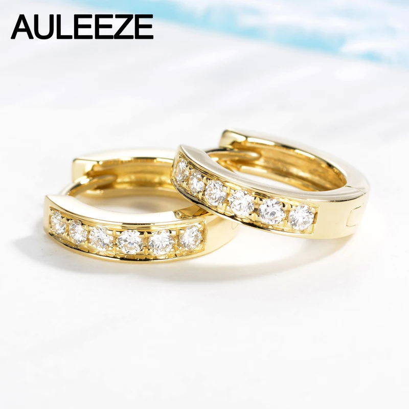 Женские серьги кольца из розового золота 18 карат|hoop earrings|earrings classicearrings for |