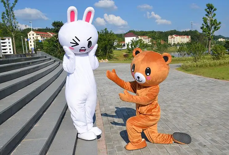 Костюм Куклы вибрирующие медведи для взрослых костюм ходьбы флаер мишка