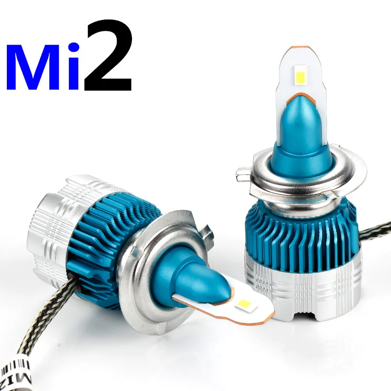 Светодиодный фонарь OKEEN Mini H7 H4 H1 9005 9006 H11 HB3 HB4 сверхяркий светодиодный светильник 12