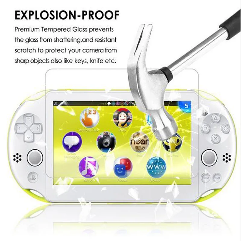 Защитная пленка для переднего экрана sony playstation Vista 1000 psv ita PS Vita 1000/2000 Закаленное
