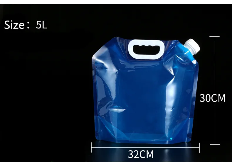 5L/10L аварийный комплект Складная Сумка для кемпинга, походов, Бурж, ведро для воды, контейнер для пикника, подъемная сумка, сумка для воды, комплекты первой помощи