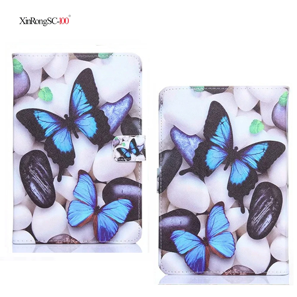 Универсальный чехол для chuwi hi9 air HiPad ALLDOCUBE M5 M5S Teclast M30 M20 Onda x20 10,1 дюймов для планшета, с принтом из искусственной кожи чехол-подставка