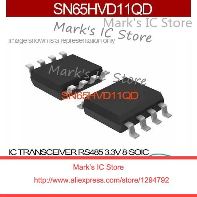 SN65HVD11QD IC TRANSCEIVER RS485 3.3V 8-SOIC SN65HVD11 65HV SN65HVD 65HVD SN65HV 65HVD1 | Электронные компоненты и
