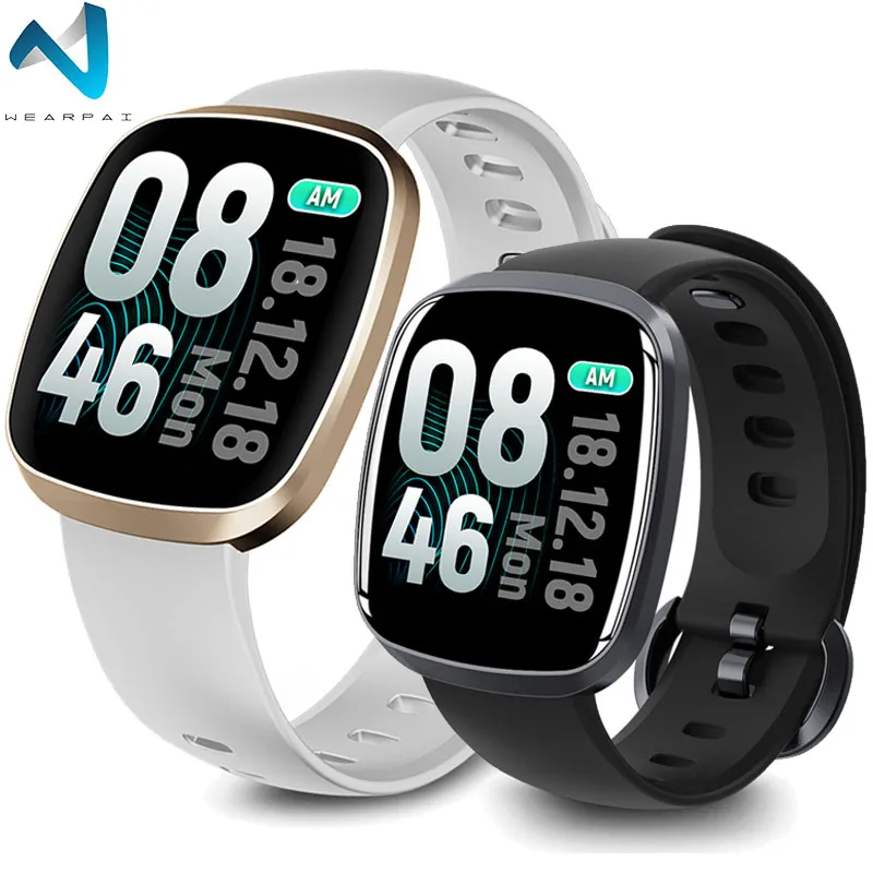 Wearpai GT103 спортивные Смарт часы bwood давление пульсометр фитнес трекер для