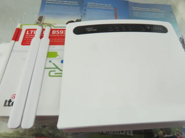 Беспроводной маршрутизатор Huawei 2 антенны B593 LTE FDD 2600 МГц TDD2300Mhz 150 Мбит/с|b593 huawei|router