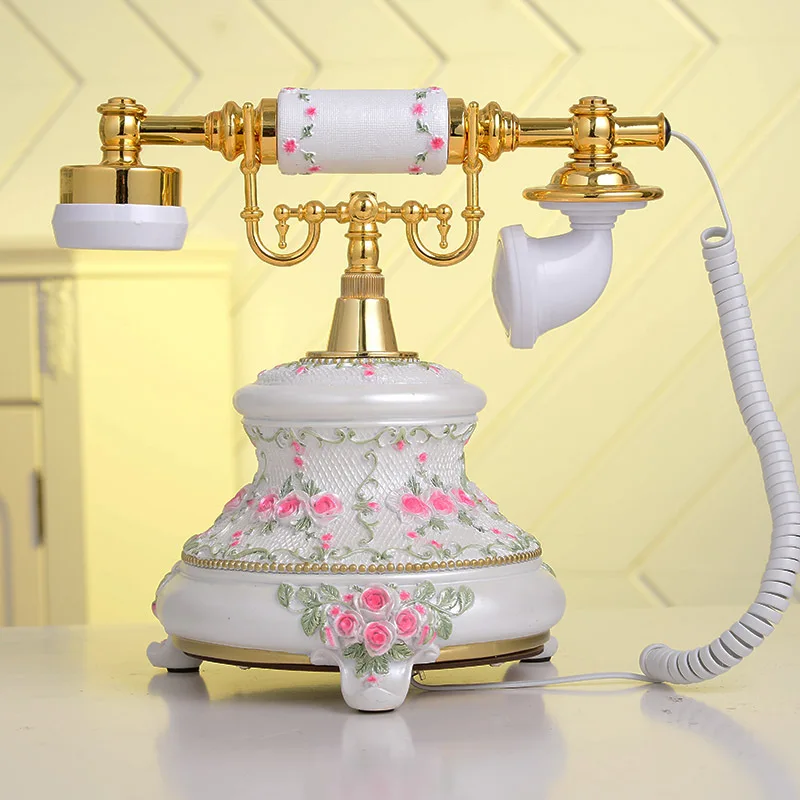 European high-end antique telephone landline fashion creative reuse home office phone | Обустройство дома