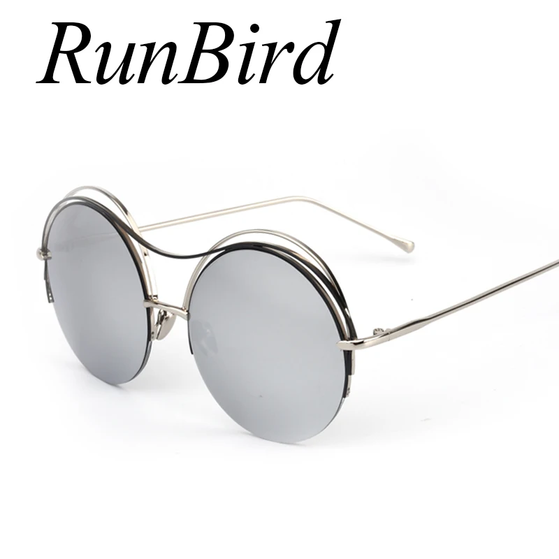 Новинка 2017 большие круглые солнцезащитные очки роскошные женские итальянские