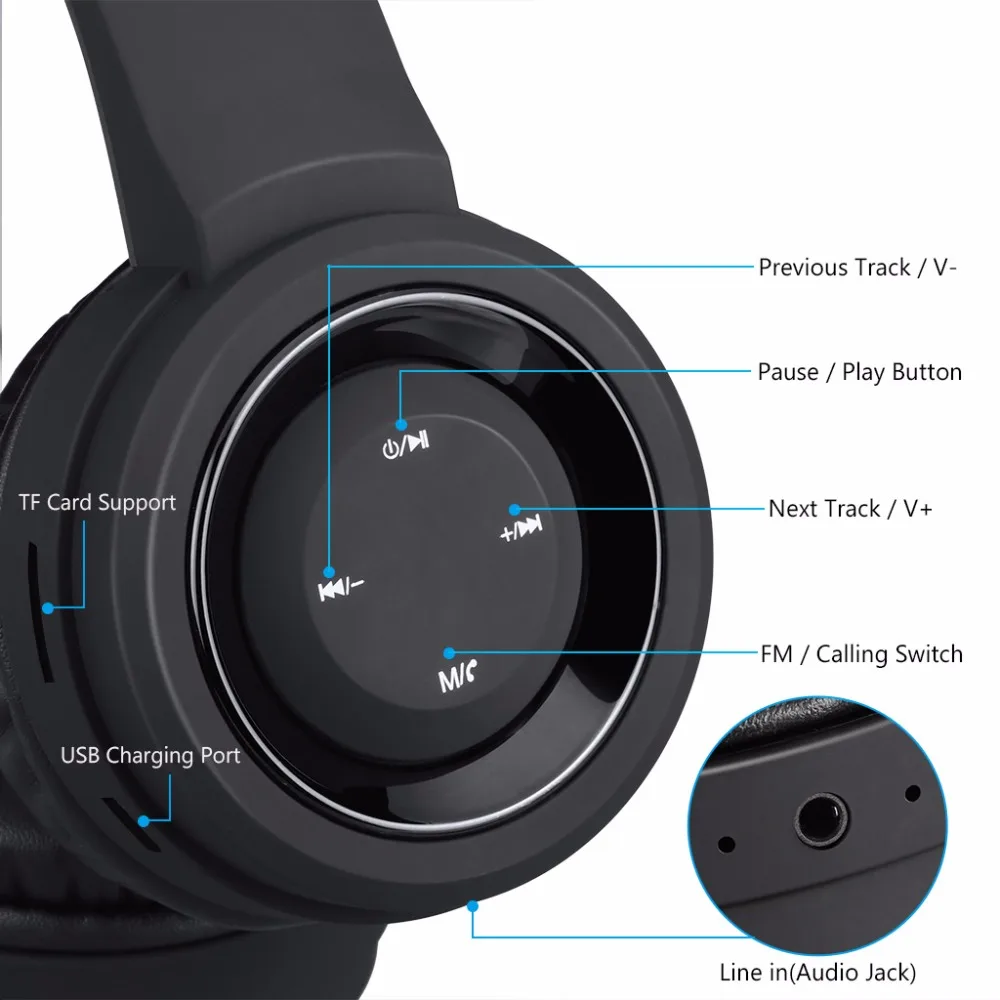 Excelvan BT 9956 активное шумоподавление беспроводные Bluetooth наушники беспроводная