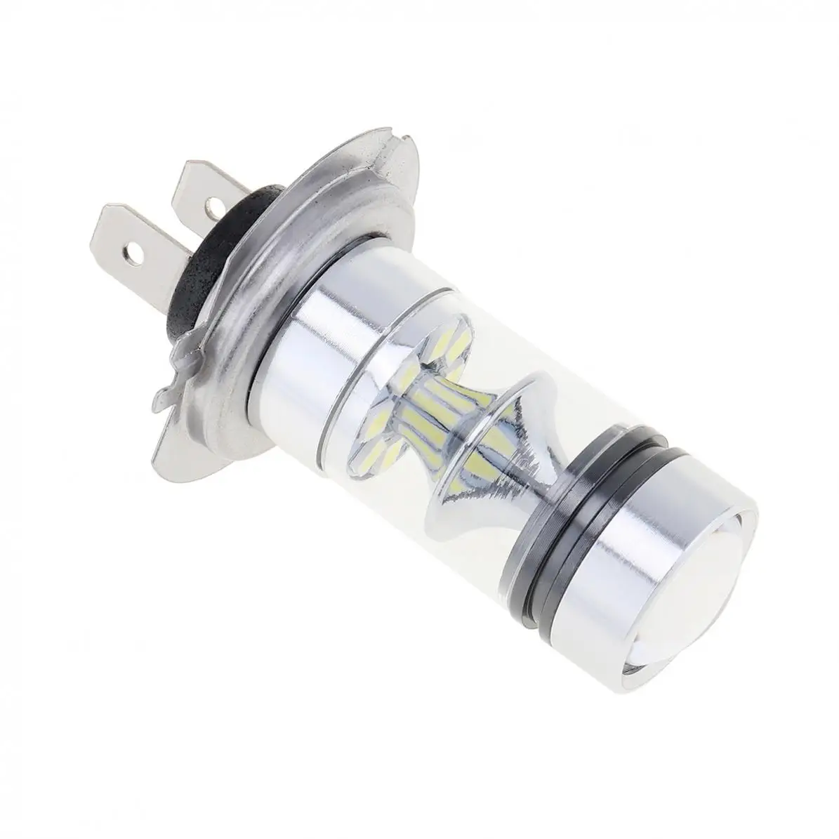 2 шт. H7 100W Светодиодный 20-SMD проектор Противотуманные фары дневные фары хвост для вождения автомобиля Универсальный 12V авто фары лампы