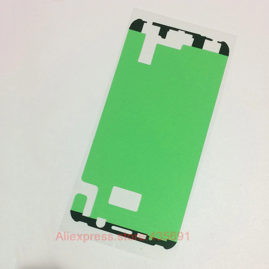 10 шт./лот предварительно вырезанный ЖК экран передняя рамка стикер Клейкая