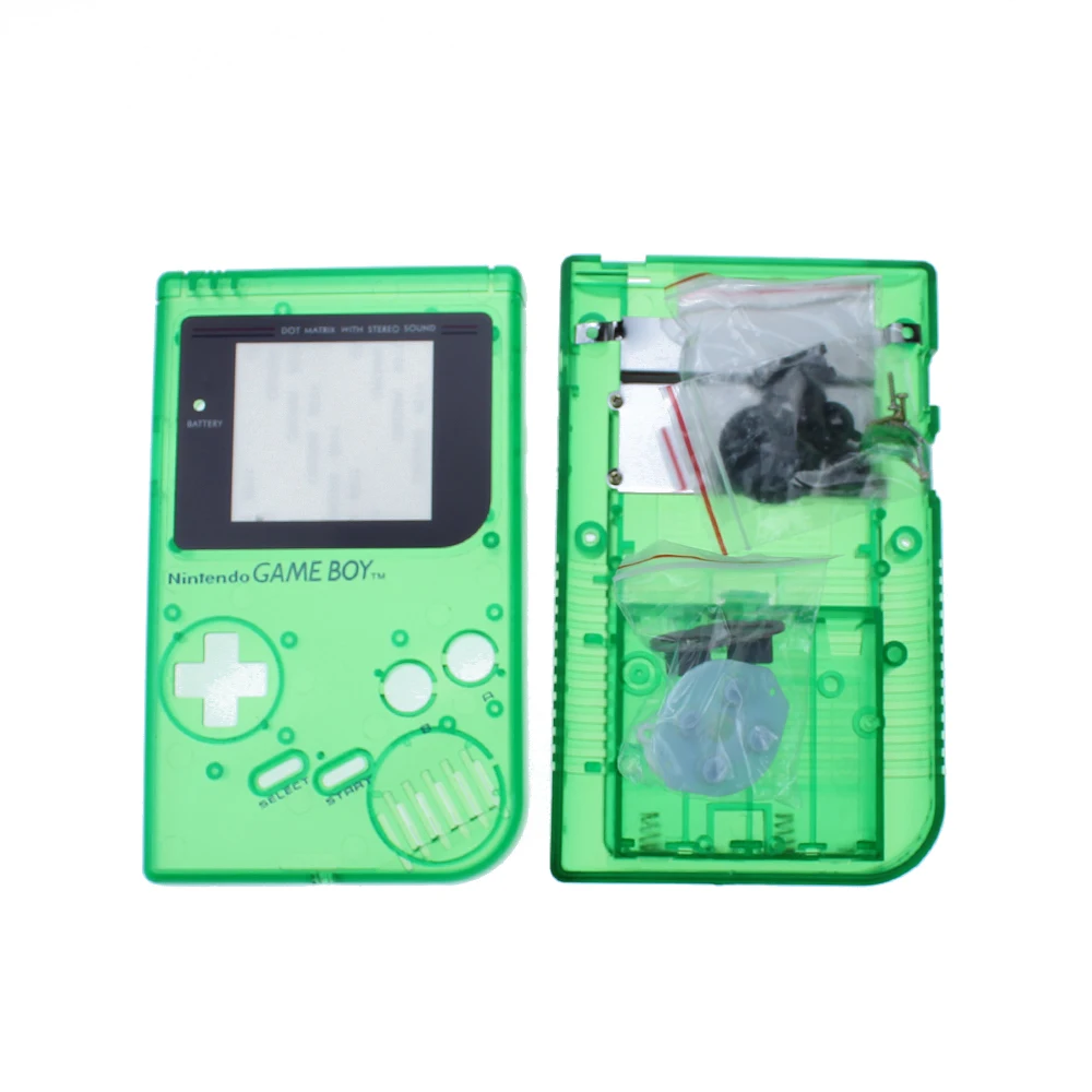 TingDong синий белый черный серый OEM новый чехол с полным корпусом для Nintendo Gameboy Classic GB