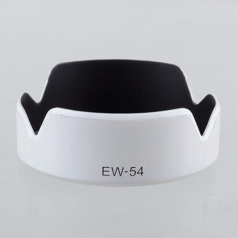 Горячая EW 54 бленда объектива для Canon EOS M EF 18 55 мм f/3 5 6 IS STM белый|lens hood for canon|lens hoodlens