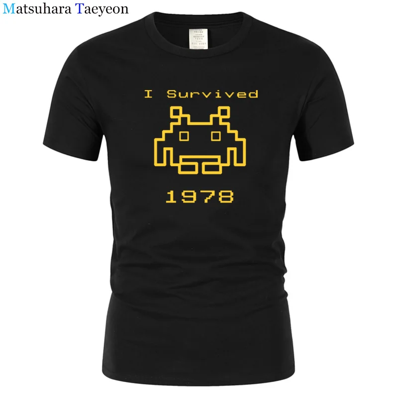 I experival мужские топы футболки игровые видеоигры космические инопланетяне geek nerd pop