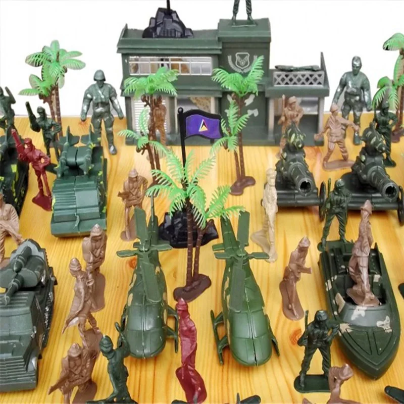 146 шт./компл. игрушечный военный пистолет Второй мировой войны оружие армия