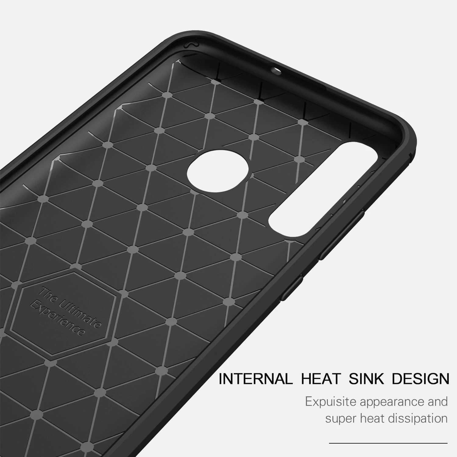 Чехол для Honor 10i противоударный защитный чехол из углеродного волокна