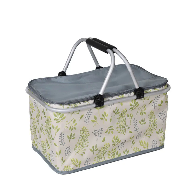 Большая сумка холодильник складная изолированная 600D плотная коробка контейнер