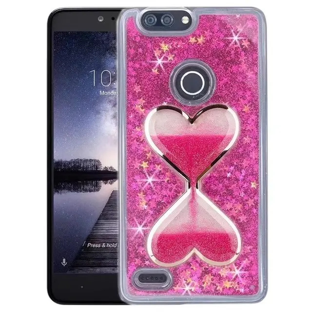 For ZTE Blade Zmax / ZMax Pro 2/Sequoia Z982 Case Luxury Bling Glitter Liquid Quicksand Star Sparkle Soft Cover Z max |
