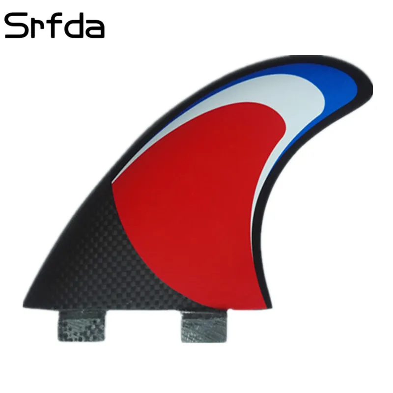 srfda NEW SURF Fin for FCS box System fiberglass honey comb Fins three Thruster Set Surf Board Shortboard Skegs | Спорт и